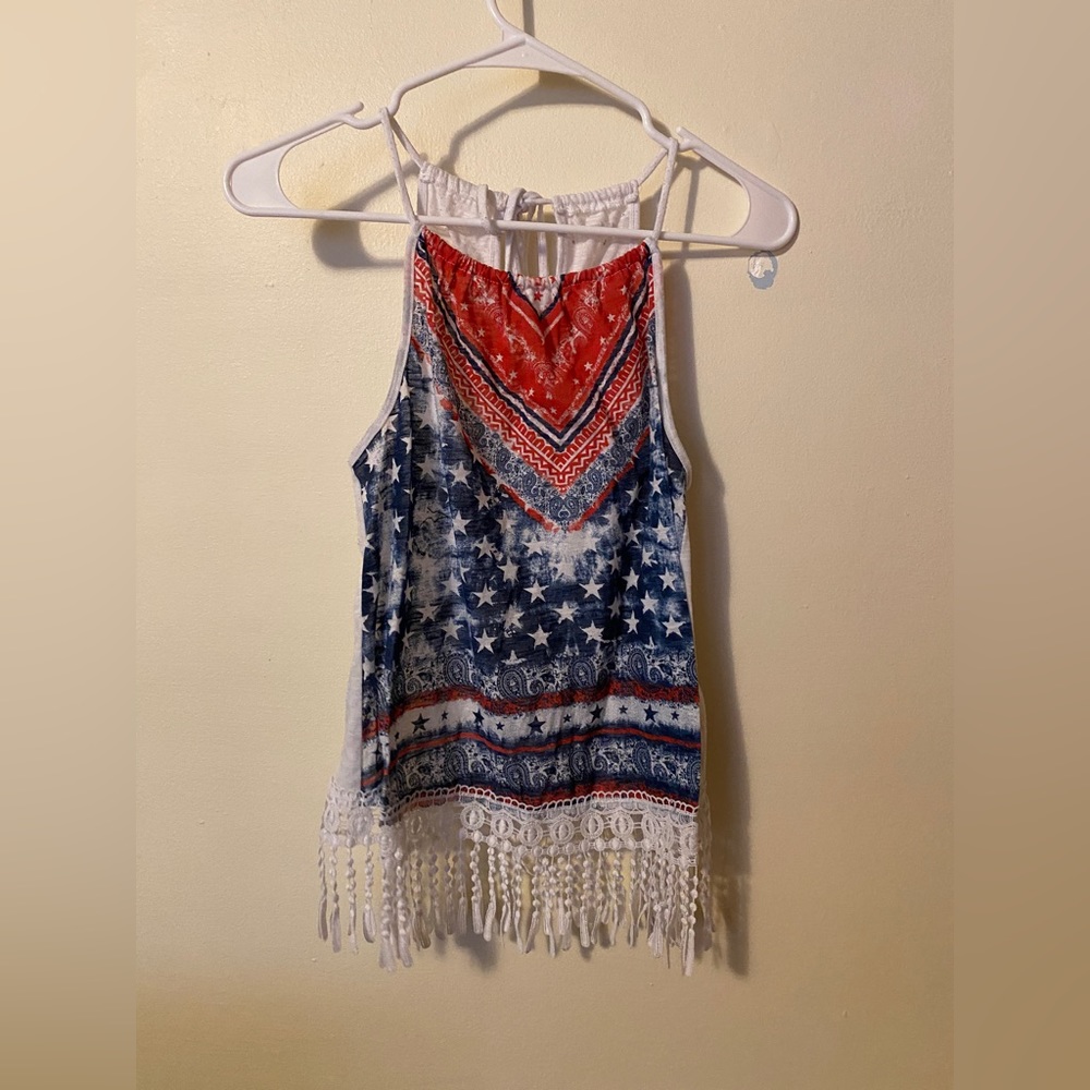 Flag tank top